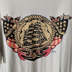 Sailor Jerry XXL / Mens shirt grey.